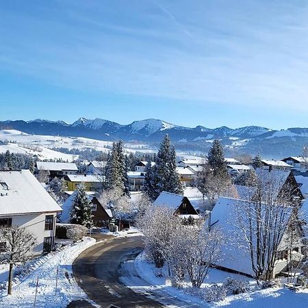 Ferienwohnung Im Allgaeu Mit Bergsicht Oberreute Ngoại thất bức ảnh