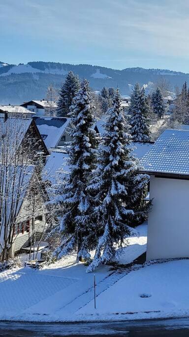 Ferienwohnung Im Allgaeu Mit Bergsicht Oberreute Ngoại thất bức ảnh